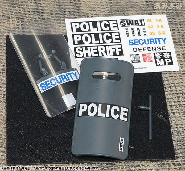 LittleArmory LD005 1/12 Police Shield B Type Plastic Model(Pre-order)