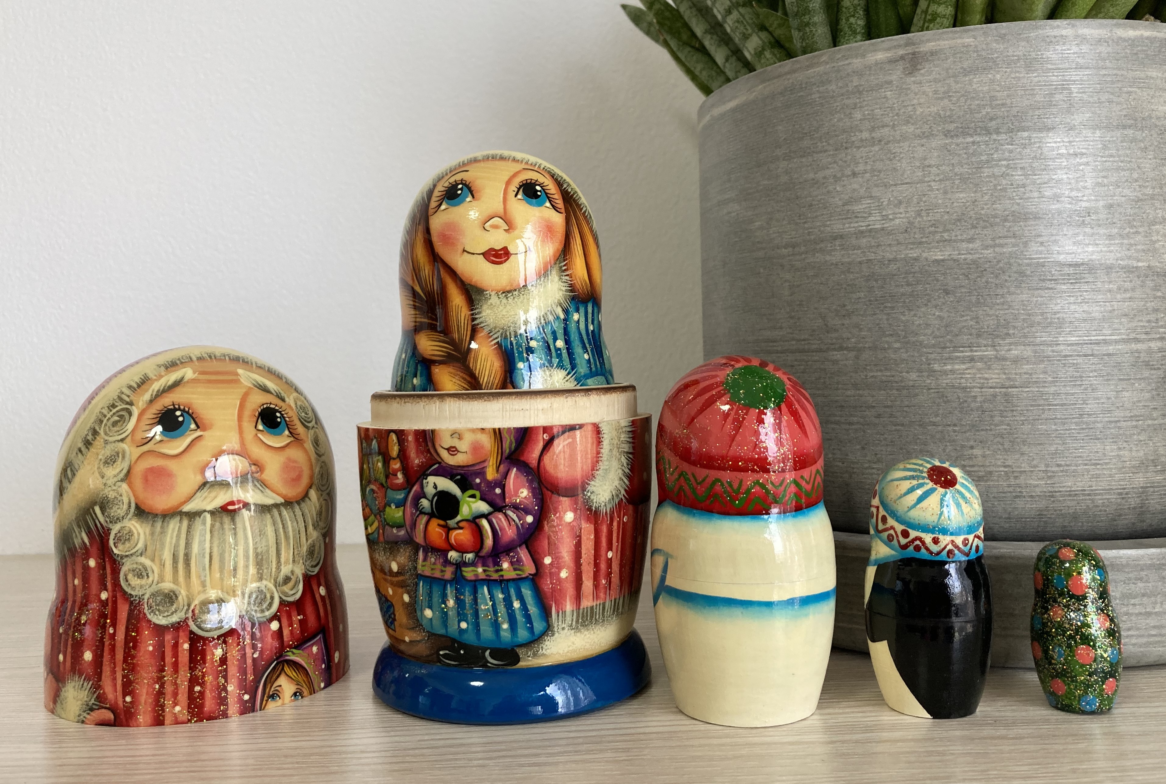 ตุ๊กตาแม่ลูกดก (Matryoshka) - From Russia With Love "Santa Claus"