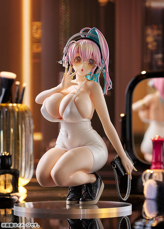 POP UP PARADE Super Sonico 15th Mini Dress Ver. L size Complete Figure(Pre-order)