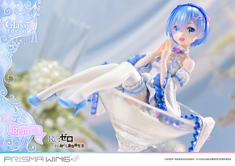 PRISMA WING Re:ZERO -Starting Life in Another World- Rem Glass Edition 1/7 Complete Figure(Pre-order)