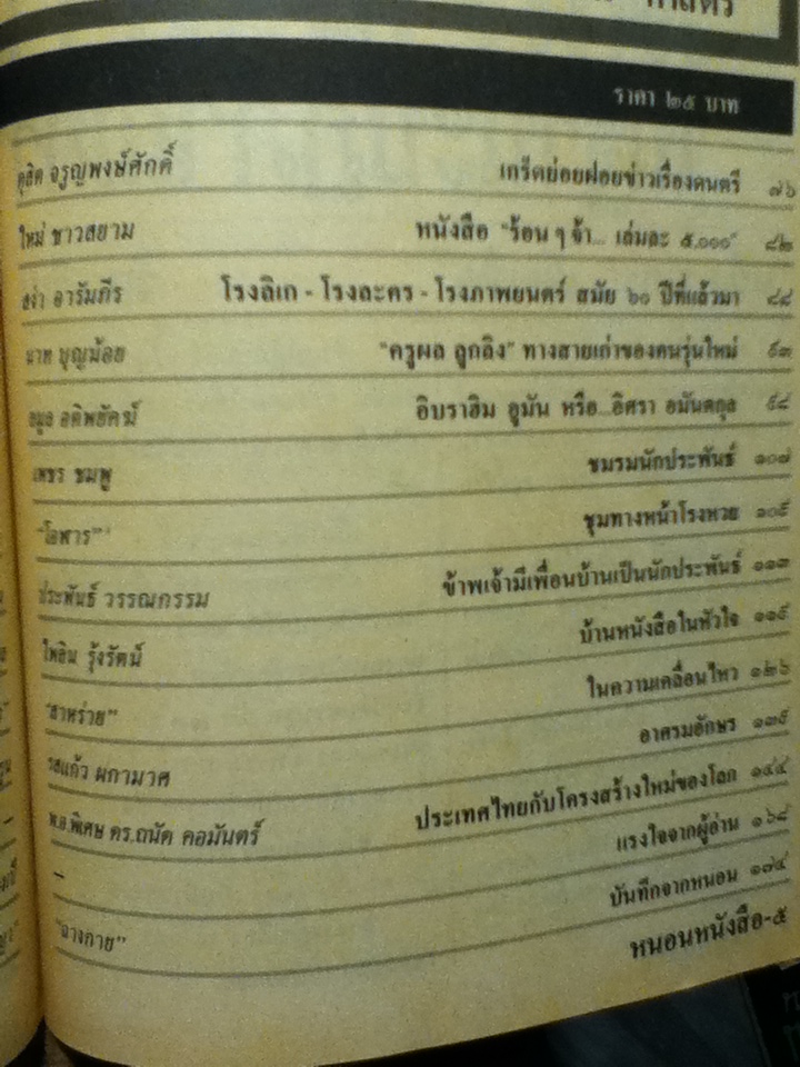 หนอนหนังสือ ฉบับที่ 8 พฤศจิกายน 2531