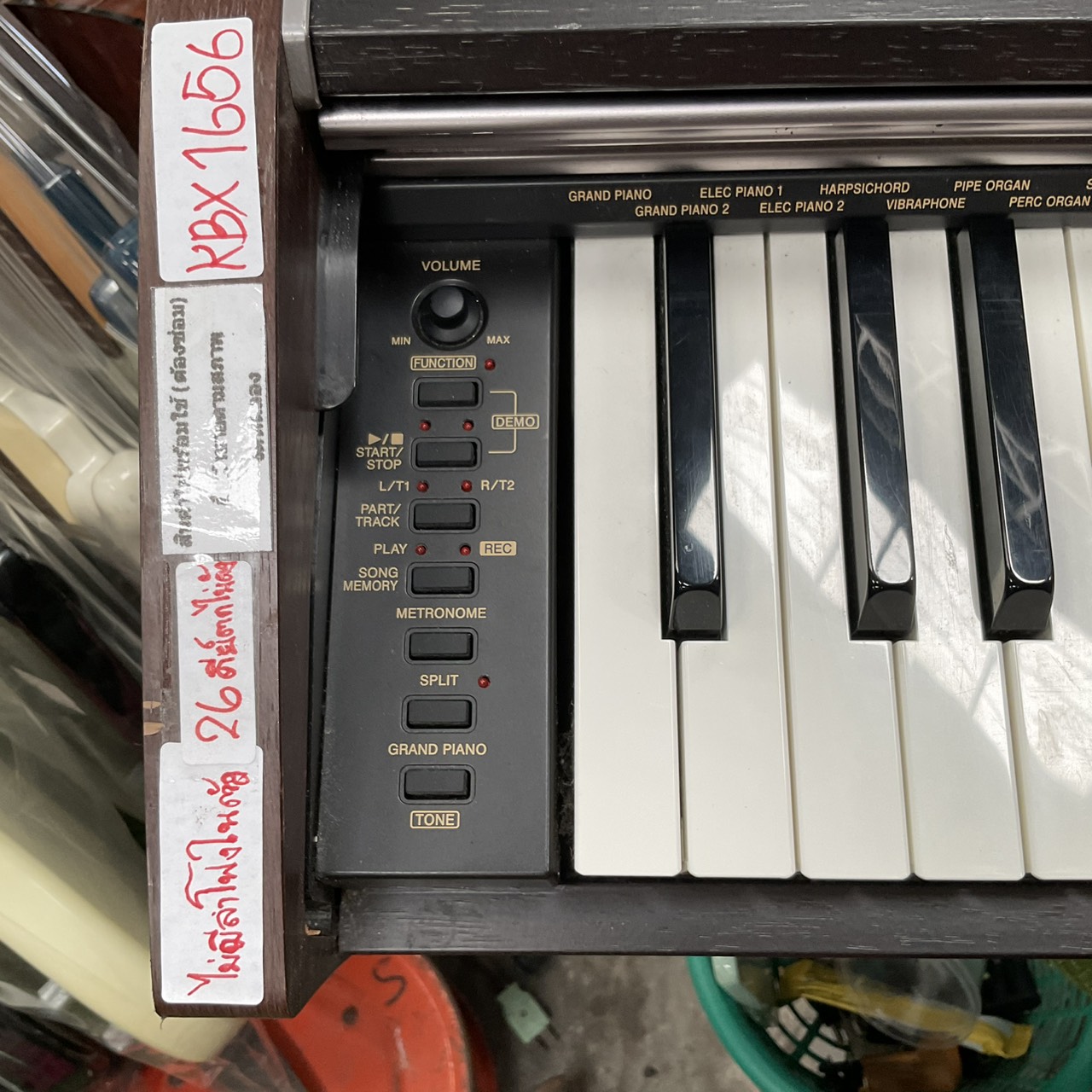 เปียโน CASIO : PX-700 สินค้าไม่พร้อมใช้งาน (ต้องซ่อม)