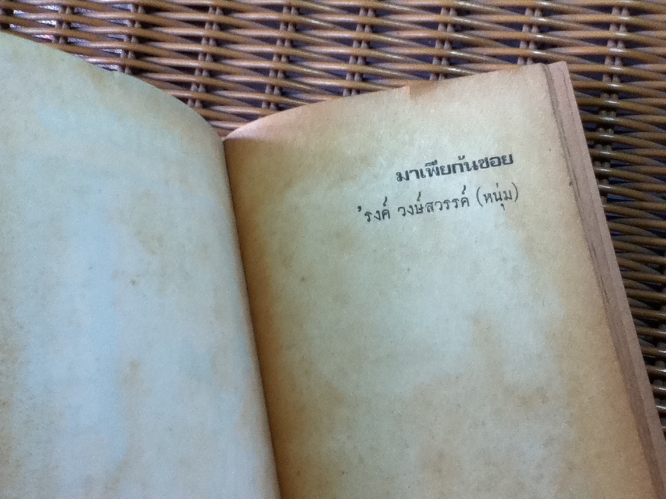 มาเฟียก้นซอย/ 'รงค์ วงษ์สวรรค์(หนุ่ม)