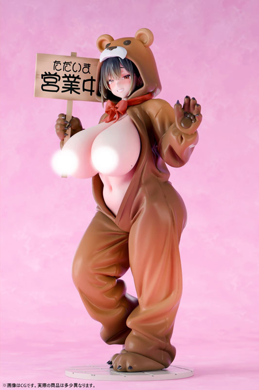 Nikkan Shoujo Welcome! Honey Park Kumano Mitsu Bear Head Ver. (1/6 Scale)(Pre-order)