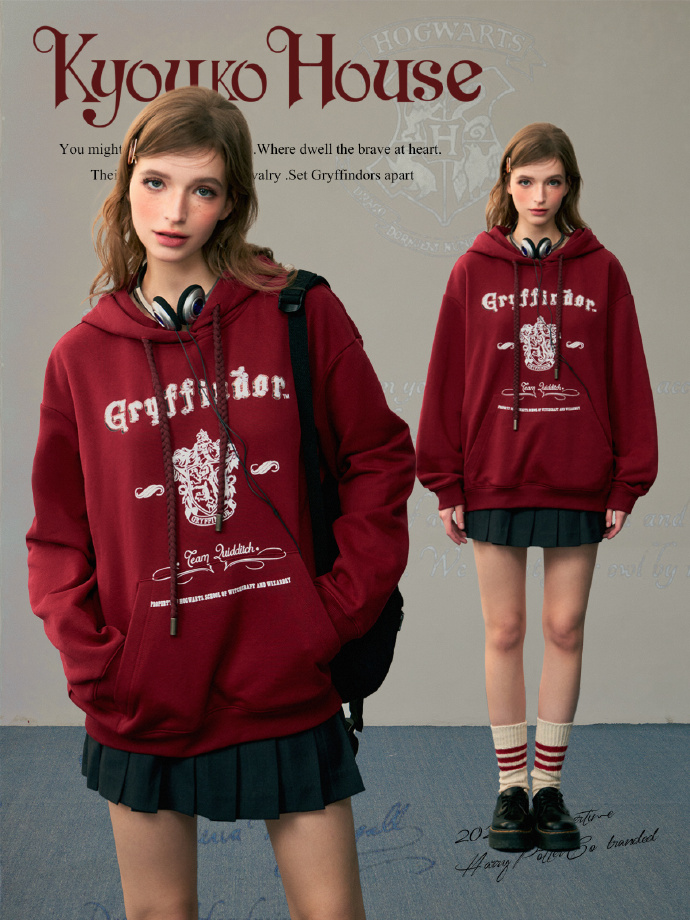 [Pre-Order] Kyouko x Harry Potter สเวตเตอร์ มีฮู๊ด AW/2024