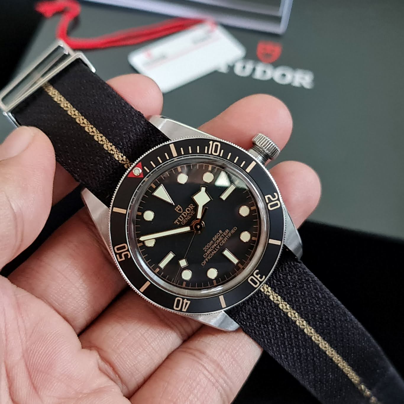 ขาย Tudor Black Bay Fifty-Eight ขนาด 39 mm หน้าปัดดำ Calibre MT5402 ศูนย์ไทย ปี20