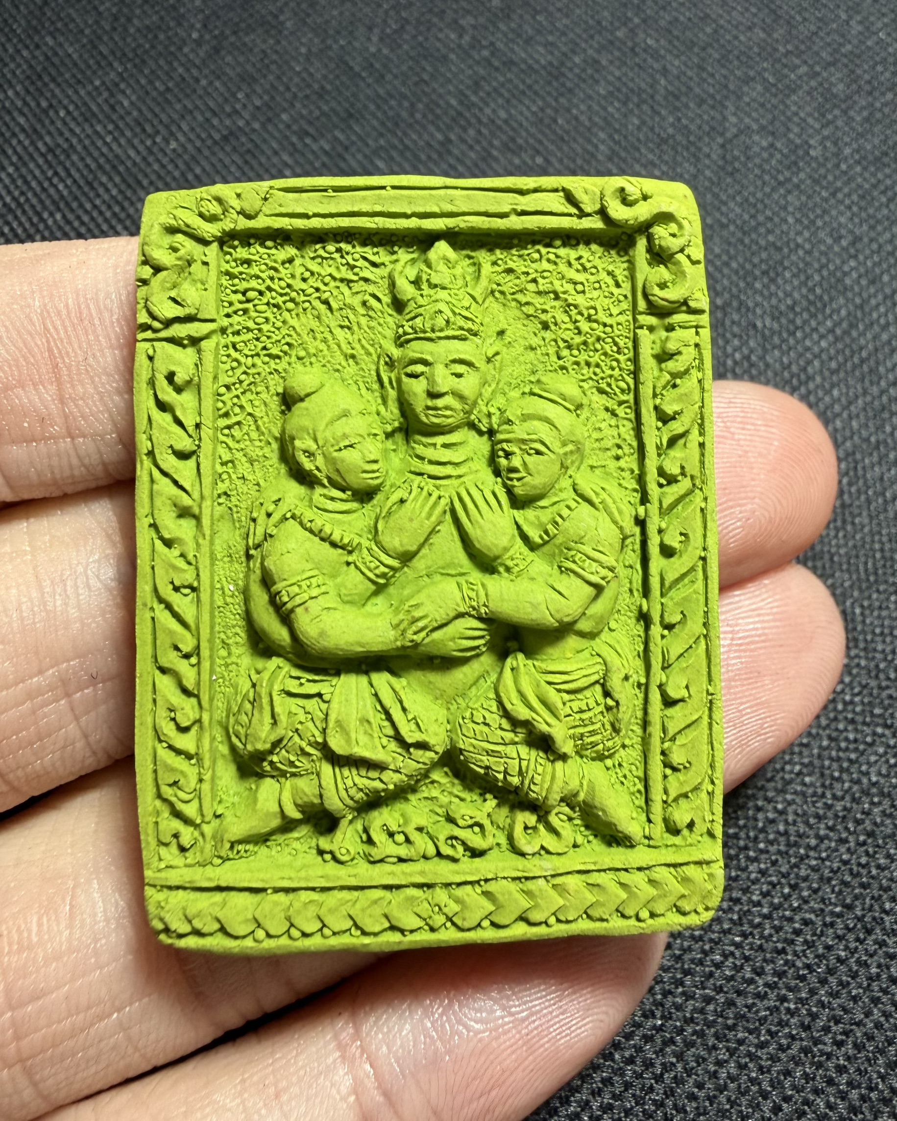 พญาเขาคำเขารักเขาหลง (สีเขียว) Golden Horn Prince. (green color) SKU-03538