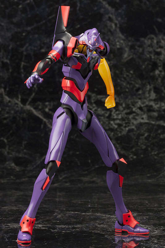Rebuild of Evangelion - General-Purpose Humanoid Battle Weapon EVANGELION Test Type 01 Awakening Ver. 1/400 Plastic Model(In-Stock)