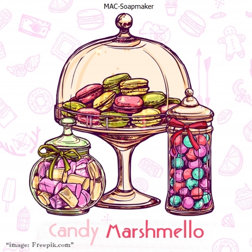 Candy Marshmallow หัวน้ำมันหอม แคนดี้ มาร์ชแมลโลว์ / sweet Fresh Fruity สะอาด สดชื่น สนุกสนาน ละลายในน้ำมัน - ไม่เร่งเทรซ