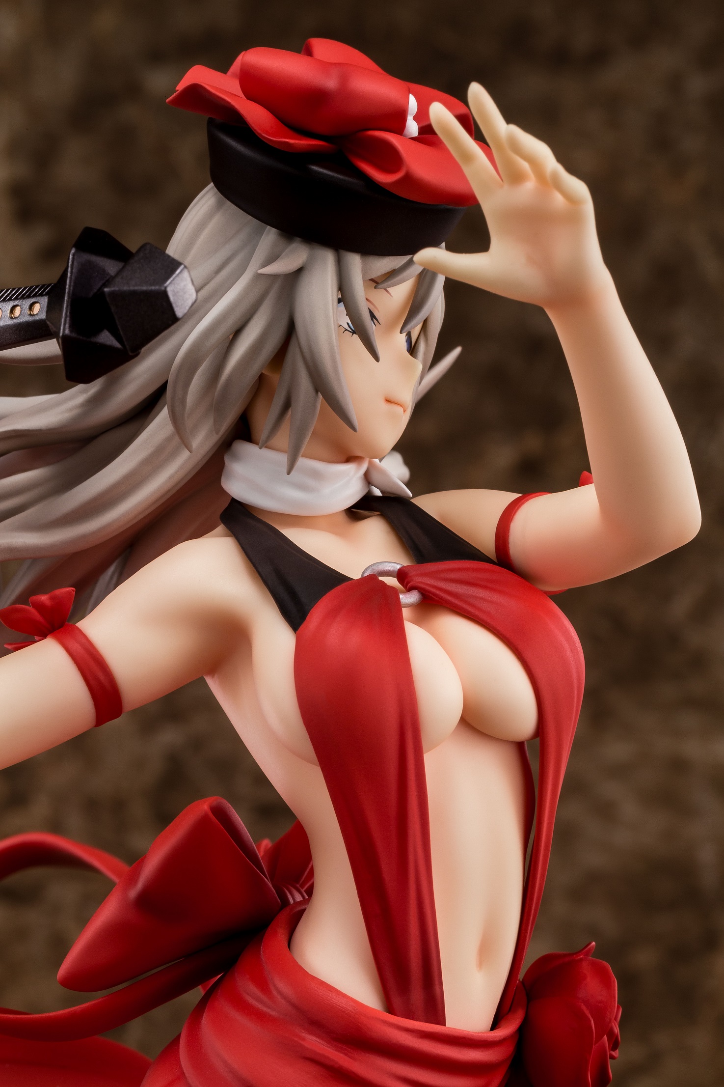 GOD EATER Alisa Ilinichina Amiella Crimson Anniversary Dress Ver. 1/7 Complete Figure(In-Stock)