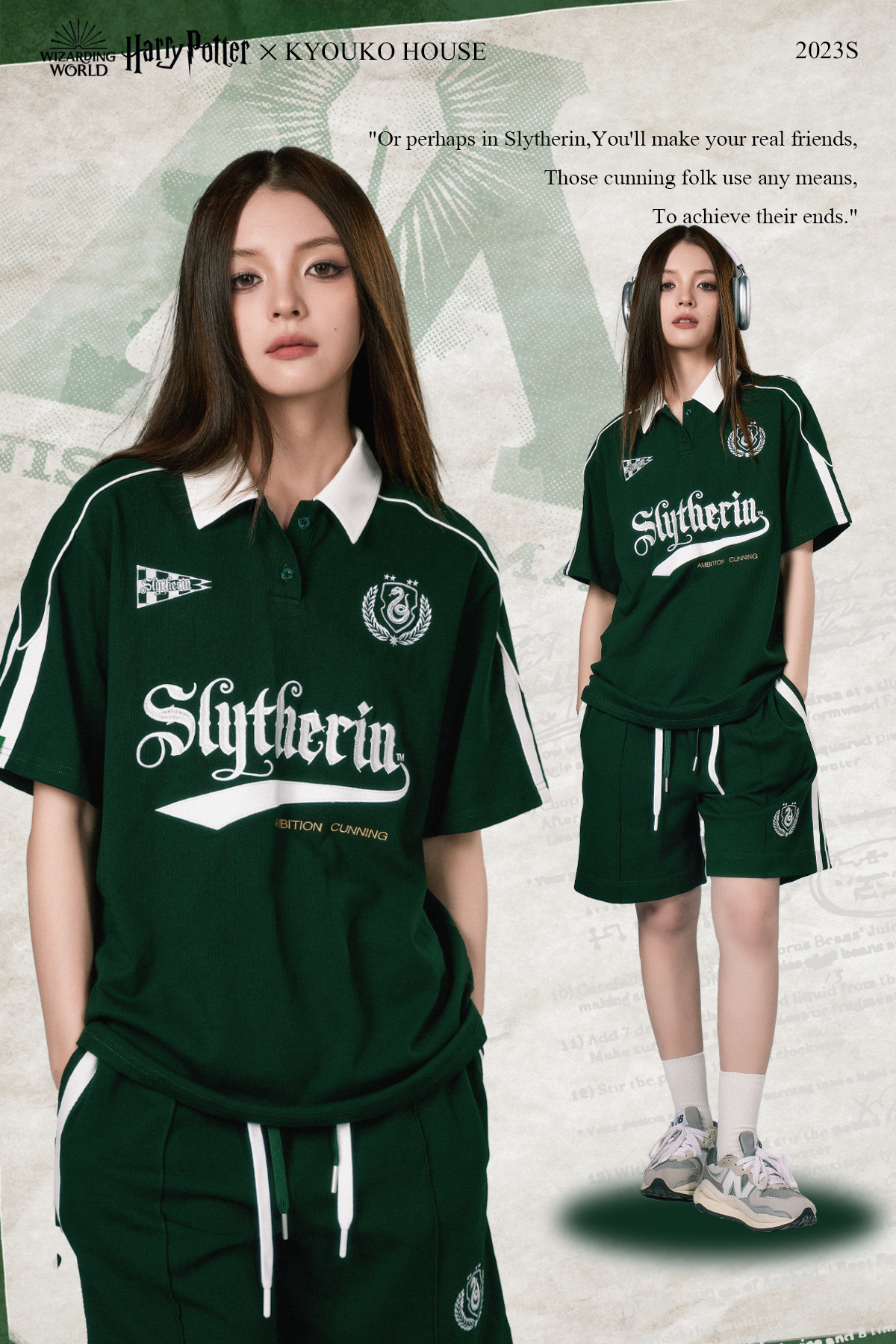 [Pre-Order] Kyouko House x Harry Potter เสื้อยืดประจำบ้าน คอโปโล Unisex Summer2023