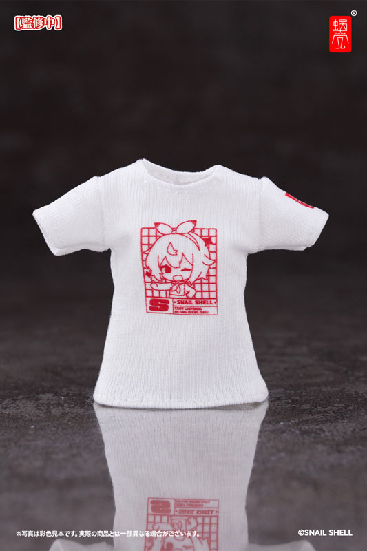 Snail Shell Staff Uniform (White) Doll Outfit Set Complete Model Optional Part (DOLL ACCESSORY)(Pre-order)