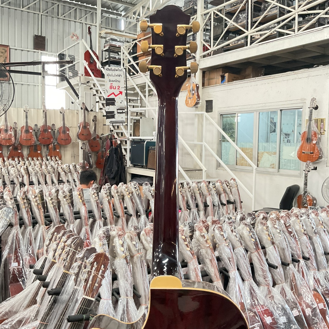 กีต้าร์โปร่งไฟฟ้า K-Garage : EA-500BRB