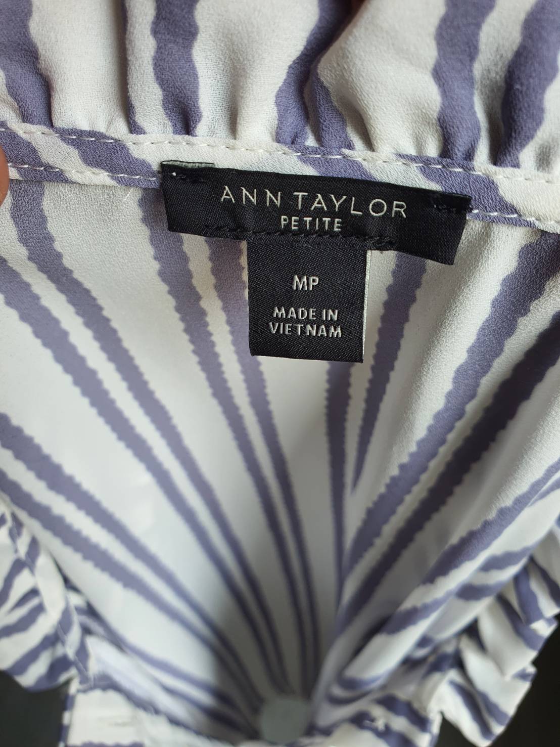 FF05362 เสื้อผ้าชีฟอง มือสอง แบรนด์ ANN TAYLOR