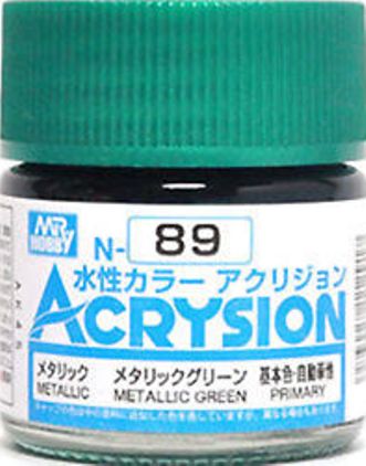 สีสูตรน้ำ Acrysion N89 Metallic Green