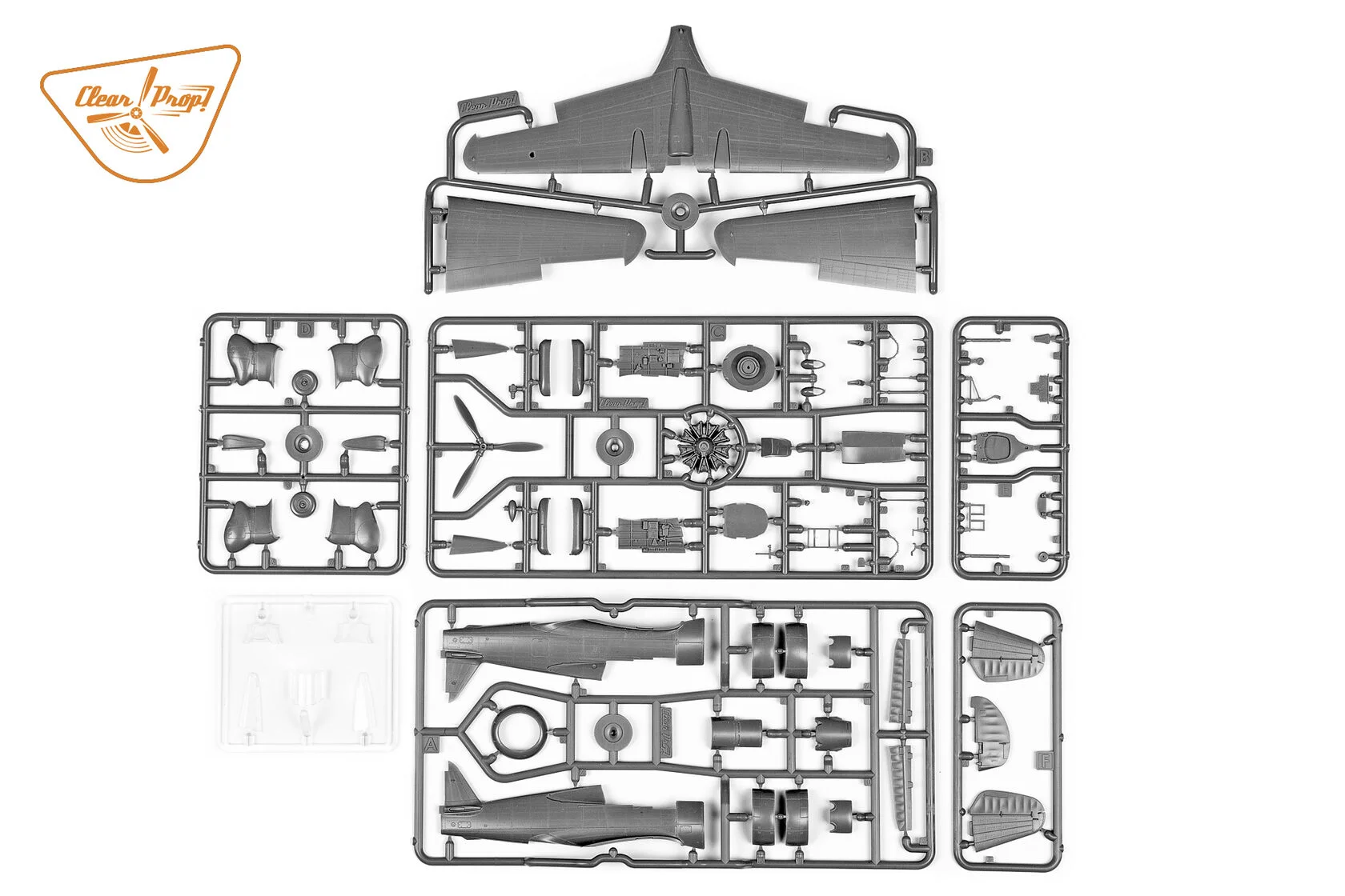โมเดลเครื่องบิน Clear Prop Models 1/72 CP72022 H-75N Hawk