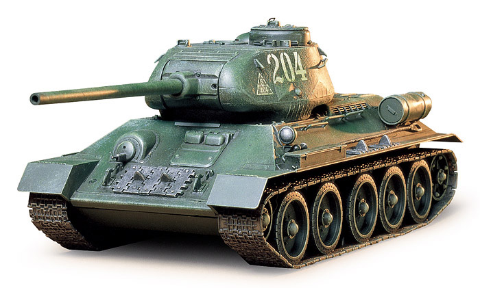 โมเดลรถถังทามิย่า ขนาด 1/35 Tamiya TA35138 Russian Tank T34/85