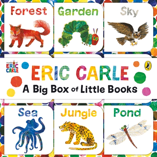 ERIC CARLE: A BIG BOX OF LITTLE BOOKS (9 BOOKS) BY DKTODAY