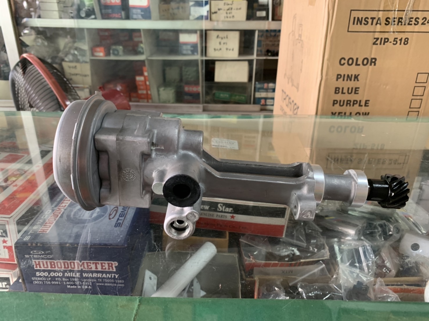 ปั๊มน้ำมันเครื่อง ISUZU NKR 4JB1 ฝักบัวใหญ่ 12 ฟัน เฟืองใหญ่ 30 mm