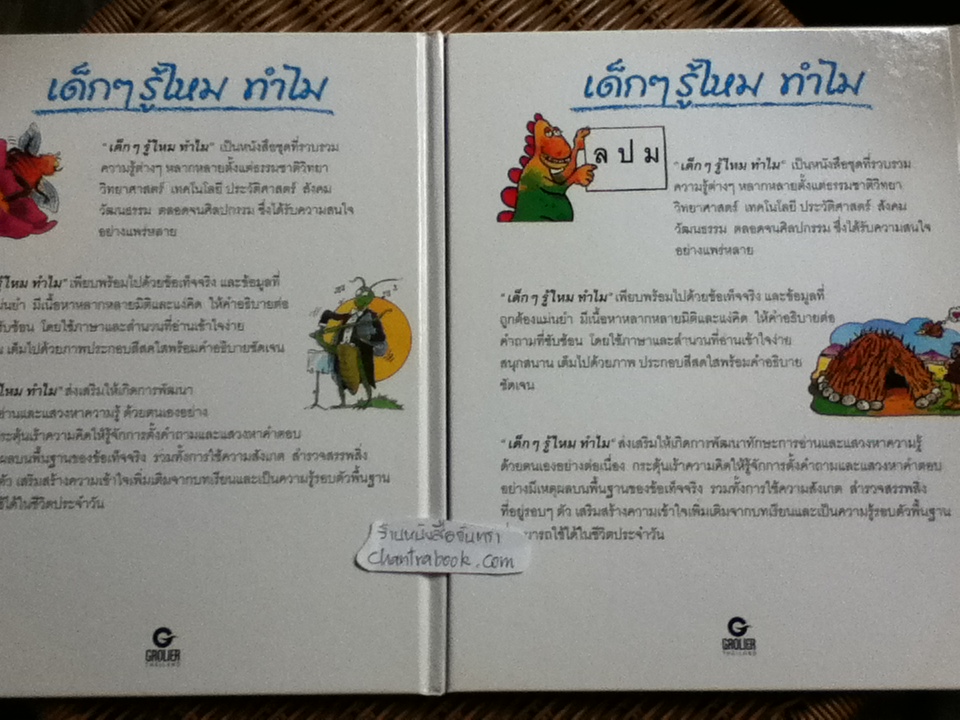 หนังสือชุด เด็กๆ รู้ไหม ทำไม (24เล่ม/ชุด)