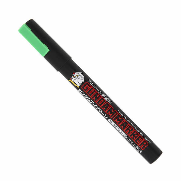 ปากกากันดั้มมาร์คเกอร์ GM09 Gundam Marker Green สีเขียว