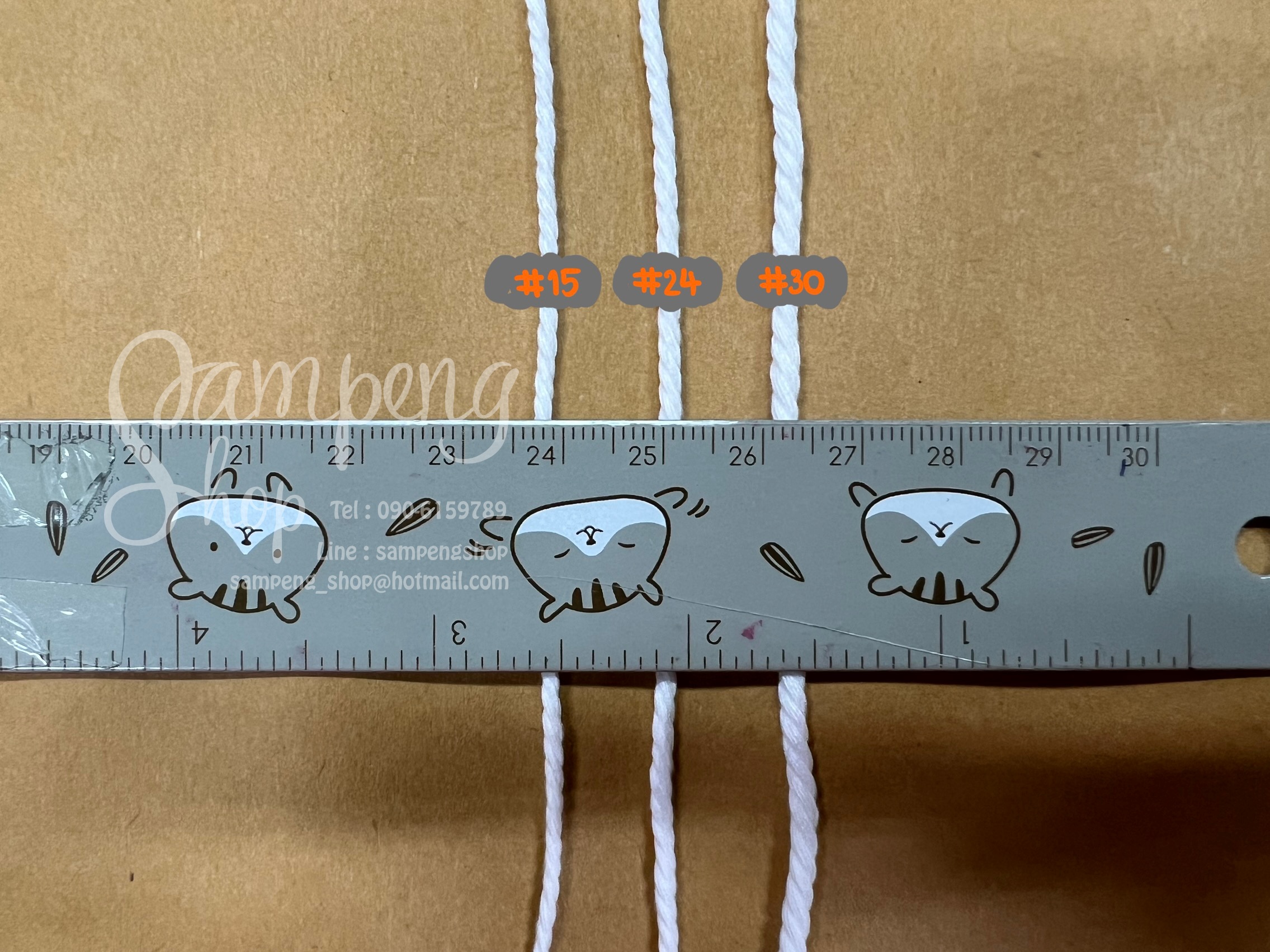 เชือกขาว #30 200เมตร