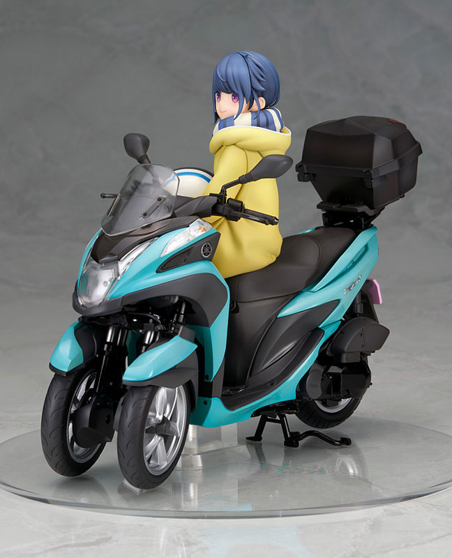 Yuru Camp Rin Shima with Three-wheeled Motorcycle 1/10 Complete Figure(Pre-order)