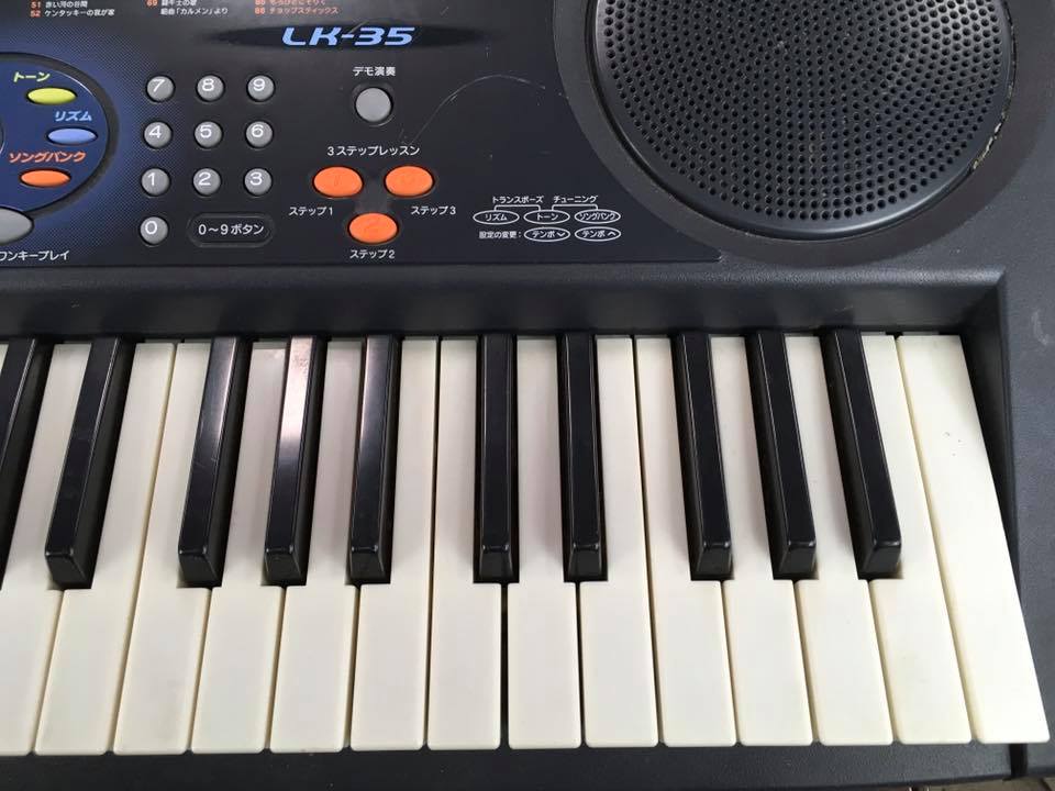 คีย์บอร์ด CASIO LK 35 ร้านเครื่องดนตรีมือสองญี่ปุ่น Inspired by