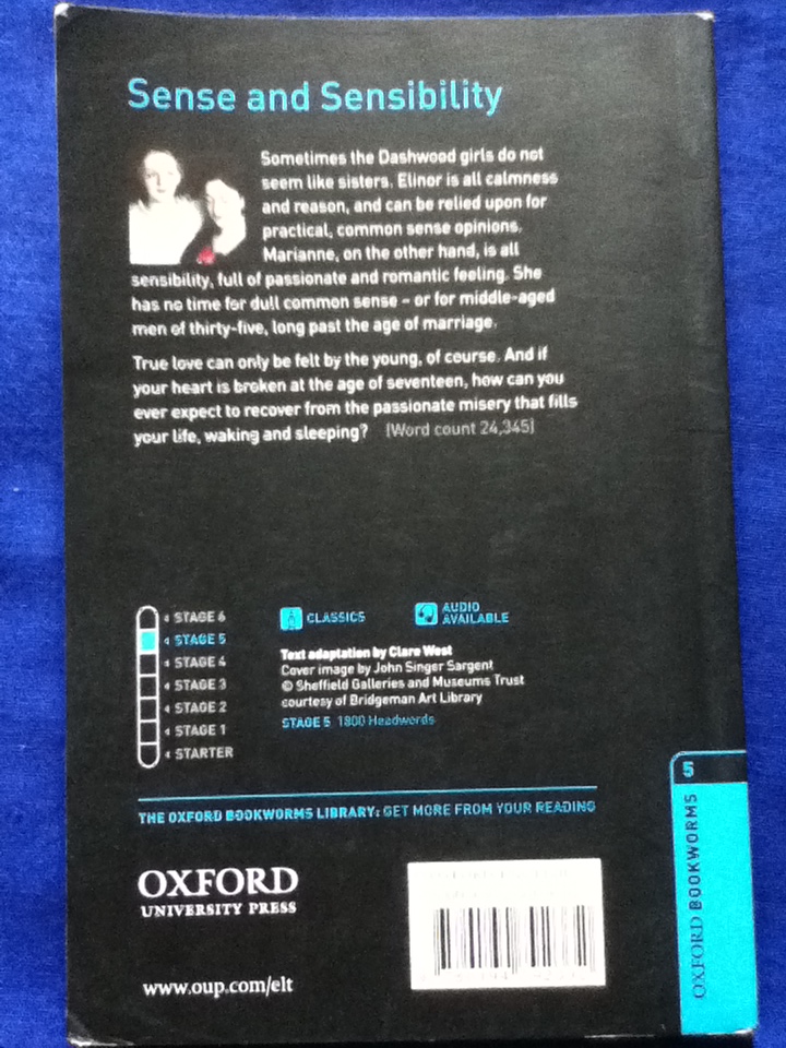 SENSE AND SENSIBILITY (หนังสือแถม)