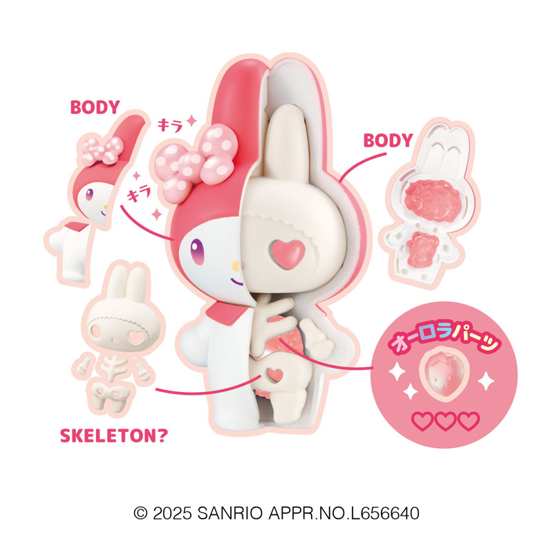 Dissection Puzzle FANTASY Sanrio Characters My Melody / Kuromi 4Pack BOX(Pre-order)