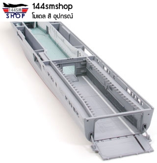 โมเดลเรือรบทามิย่า ขนาด 1/700 Tamiya TA31006 JDS (JMSDF Defence Ship) LST-4002 Shimokita