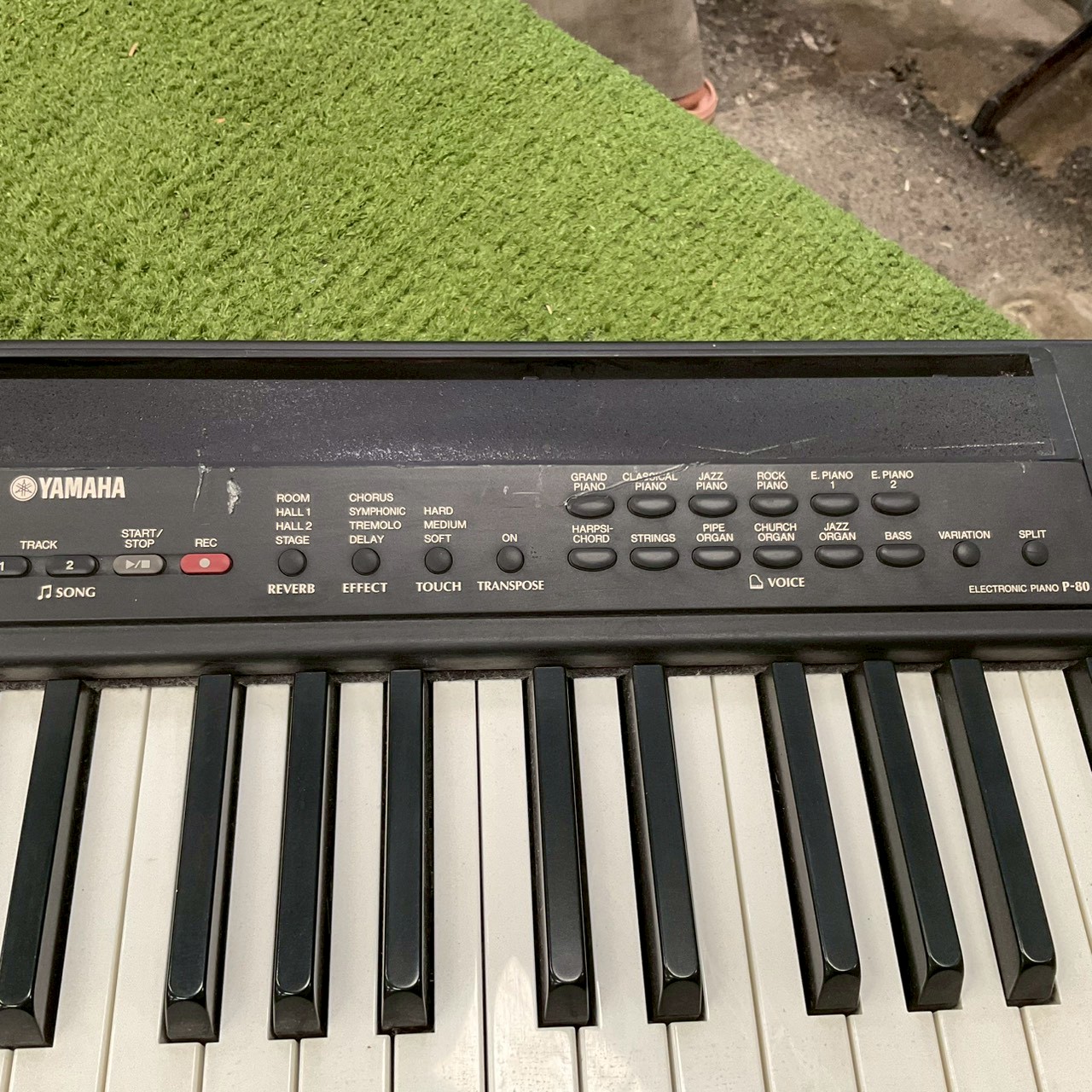 เปียโน YAMAHA : P-80 (ELECTRONIC) สินค้าไม่พร้อมใช้งาน (ต้องซ่อม)