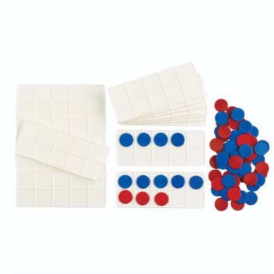ชุดถาดครบสิบ Plastic Ten Frame Set