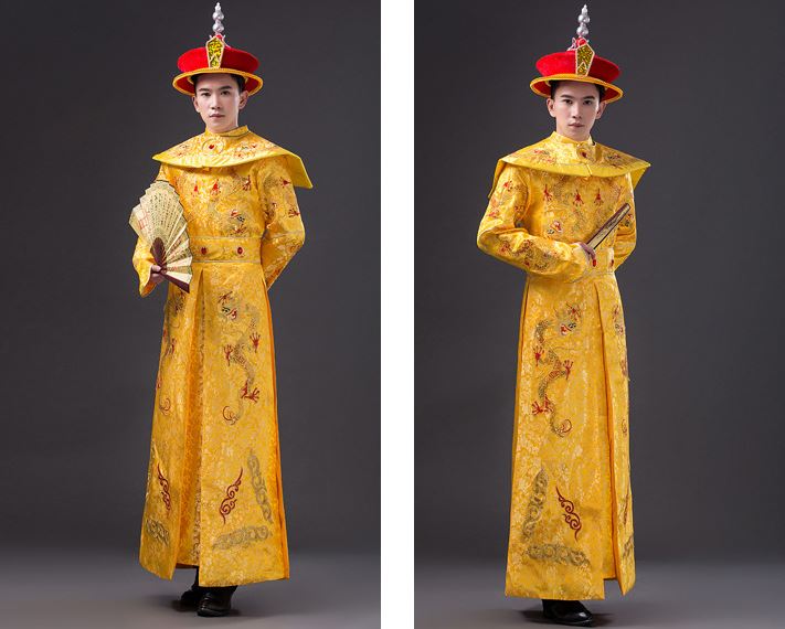 ชุดฉลองพระองค์จักรพรรดิ์เฉียนหลง 古代乾隆皇帝龙袍高档服装清朝 Emperor Qianlong's Robes