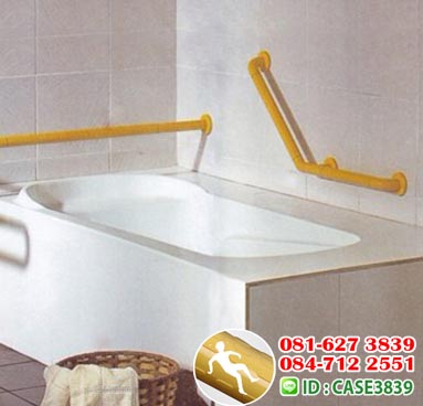 ราวจับกันลื่น ตัวL สีขาว ราคา 1490