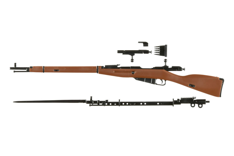 LittleArmory [LA107] Mosin Nagant M1891/30 Type 1/12 Plastic Model(Pre-order)