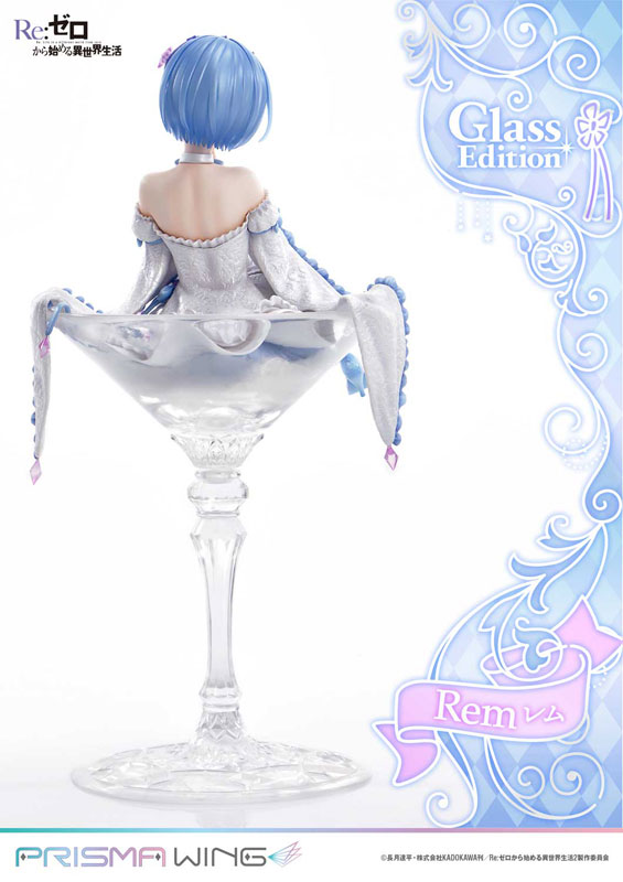 PRISMA WING Re:ZERO -Starting Life in Another World- Rem Glass Edition 1/7 Complete Figure(Pre-order)