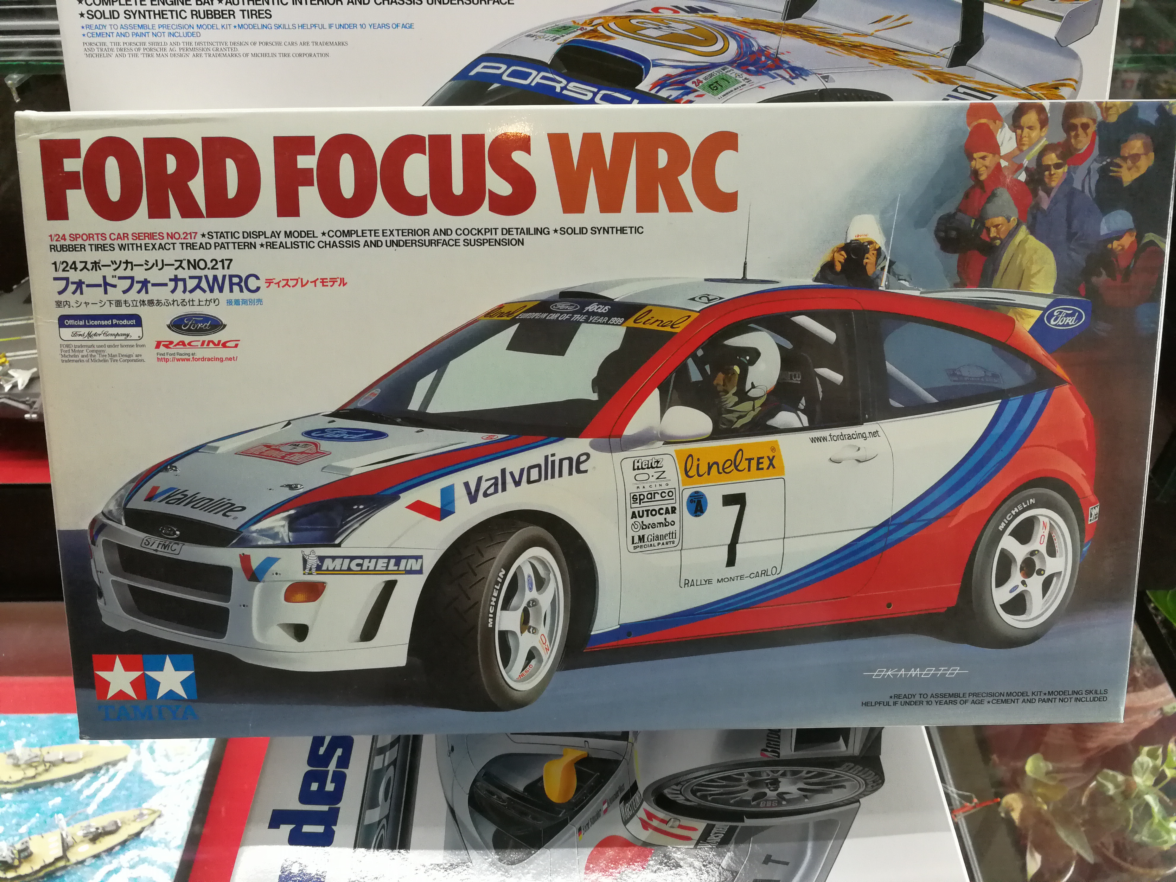 โมเดลรถจำลองทามิย่า ขนาด 1/24 TA24217 Ford Focus WRC