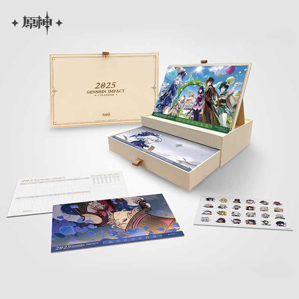 Genshin Impact 2025 Tabletop Calendar(Provisional Pre-order)