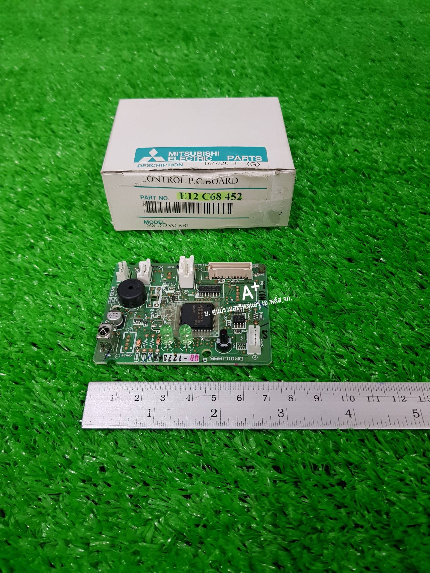 แผงวงจรควบคุมแอร์มิตซู CONTROL PC BOARD + ตัวรับสัญญาณMS-SGE13VC / MS-SGD13VC E12C68452 ส่งฟรี