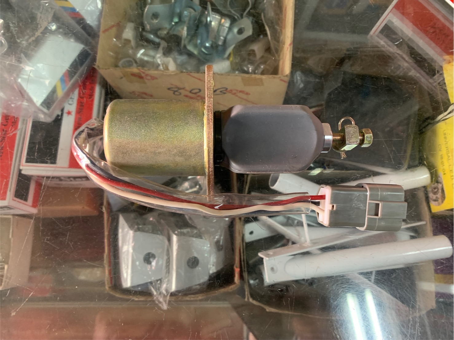 โซลินอยด์ดึงดับ ESS1126 12V 24V 3 สาย CAT & CUMMINS