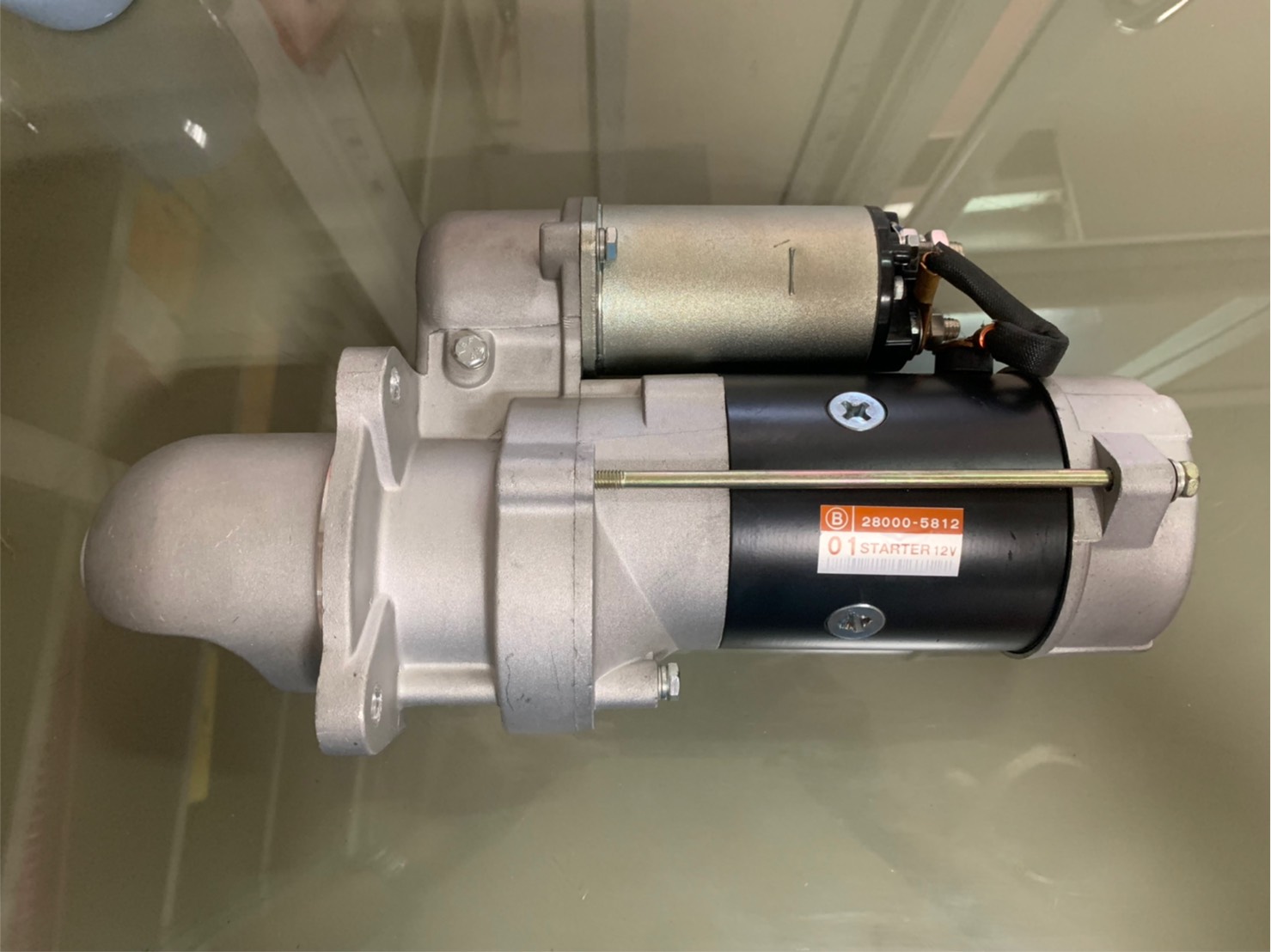 มอเตอร์สตาร์ท CUMMINS 6BT5.9 QD2601 24V 10 ฟัน เฟืองสตาร์ทขนาด 40mm