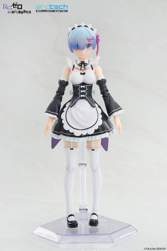 [Bonus] ARCTECH Posable Series Re:ZERO -Starting Life in Another World- Rem 1/8 Posable Figure(Pre-order)