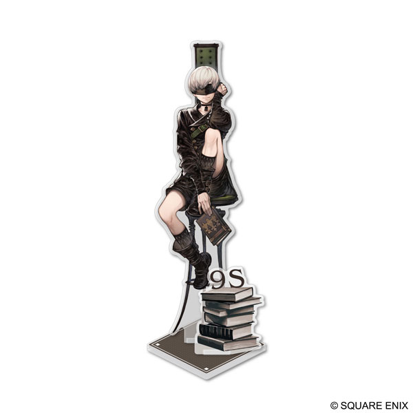 NieR:Automata Acrylic Stand 9S and Books(Pre-order)