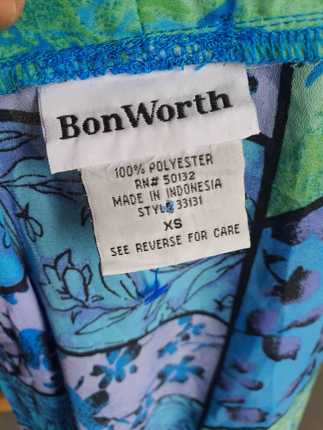 FF05352 เสื้อคลุมชีฟอง มือสอง แบรนด์ BonWorth อก free-45 นิ้ว