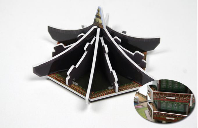 3D จิ๊กซอว์เกาหลี ศาลาฮยังวน Hyangwonjeong Pavilion 향원정