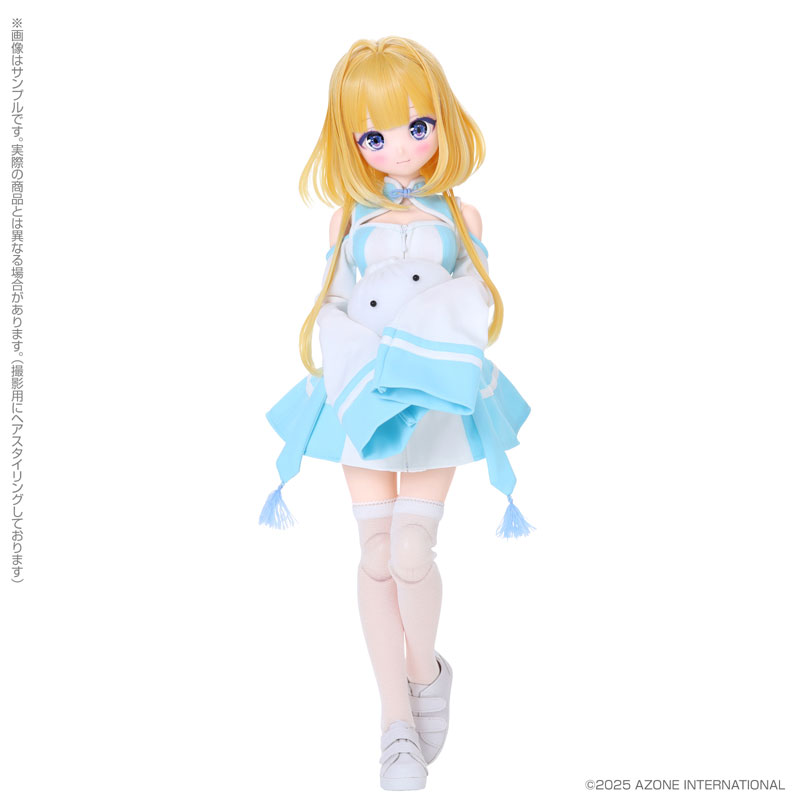 Poe-Poe x Iris Collect petit Komomo -Kaputto Chuukaman Girl!- (Angelic Blue ver.) Complete Doll(Pre-order)