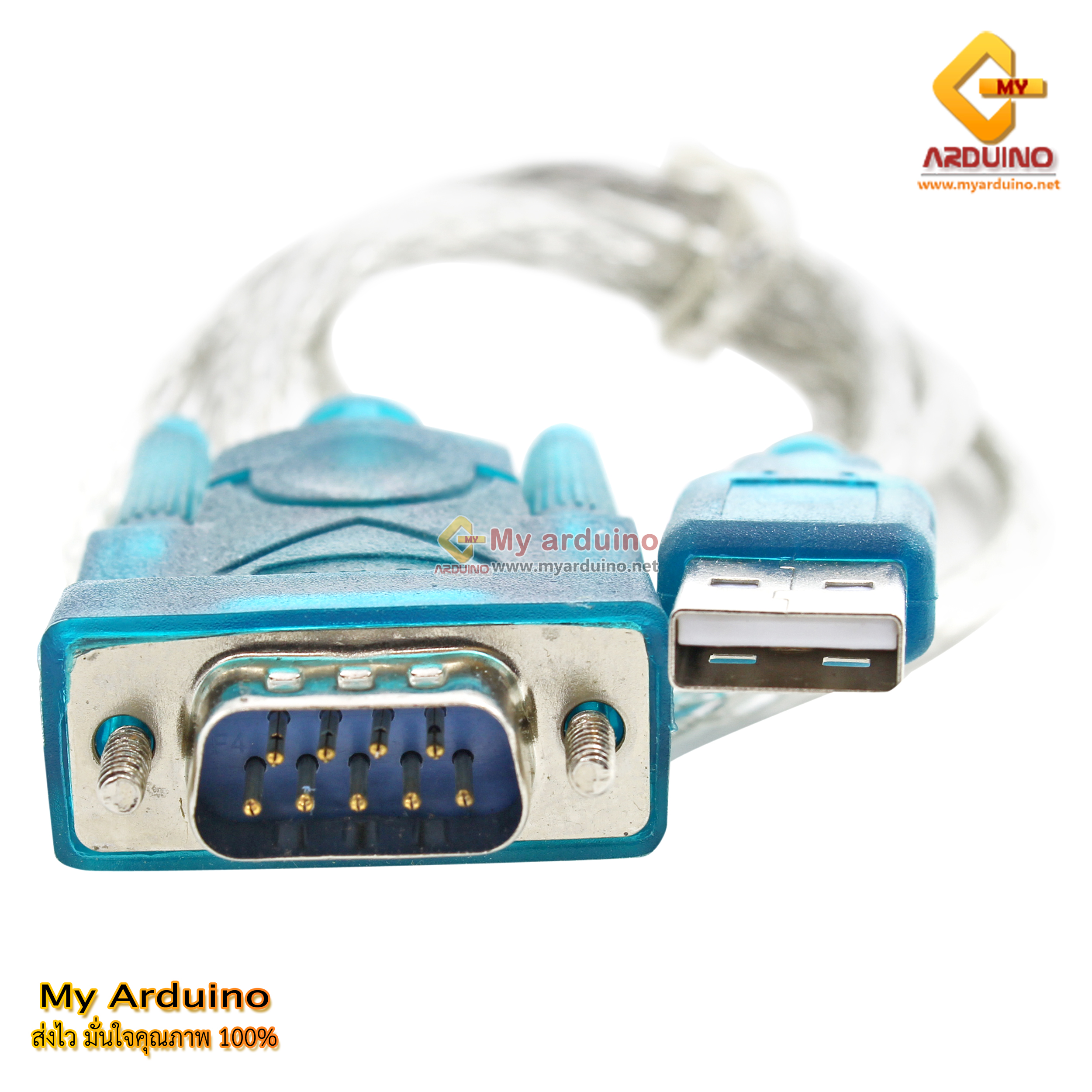 USB to serial cable USB-RS232 USB transfer COM USB - ขาย Arduino ...