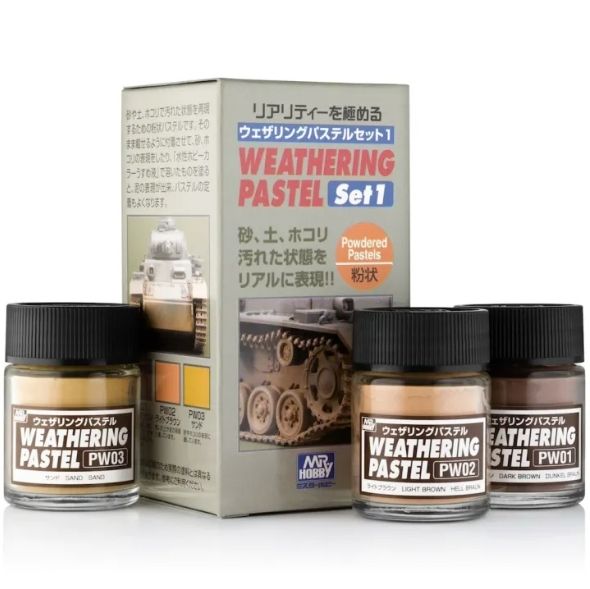 PP-101 MR.WEATHERING PASTEL SET 1