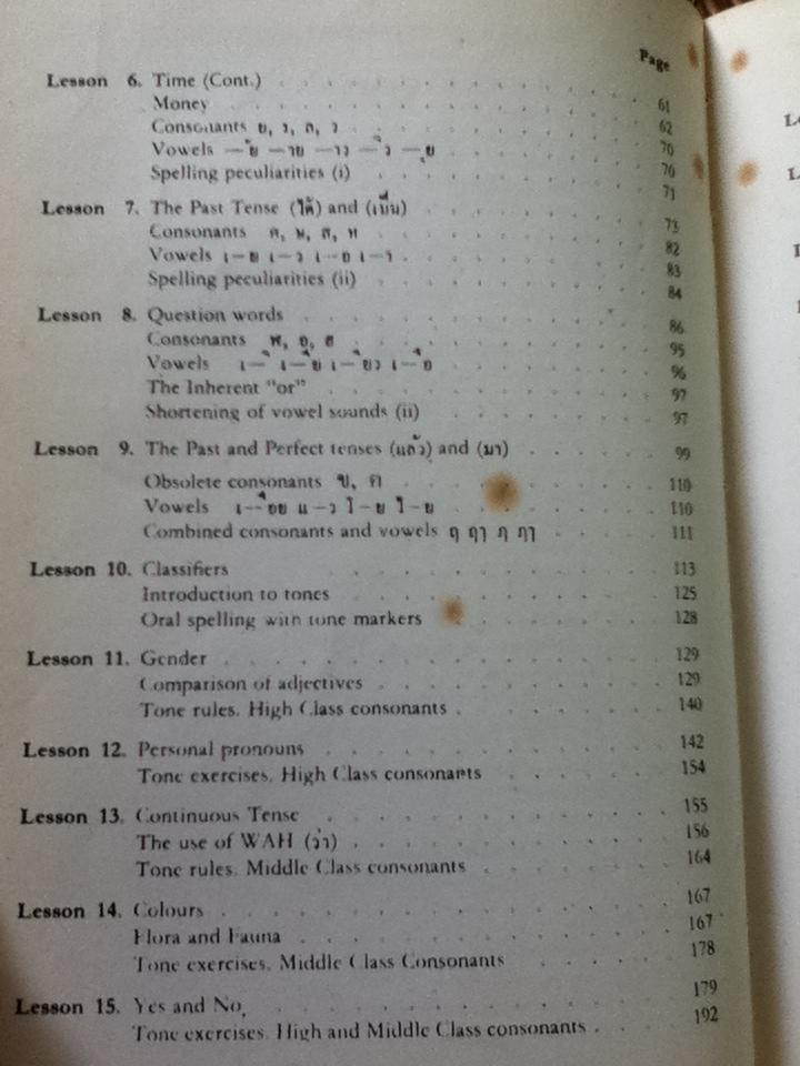 THE FUNDAMENTALS OF THE THAI LANGUAGE/ Stuart Campbell